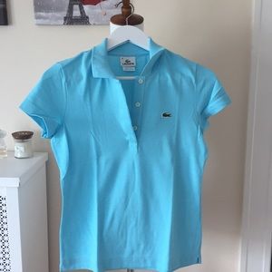 New Lacoste polo shirt in S